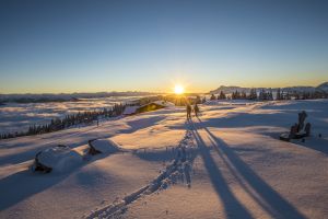 Die Magie des Gehens im Winter entdecken: hier findest du die beste Auswahl an Touren in unseren Winterdörfern.