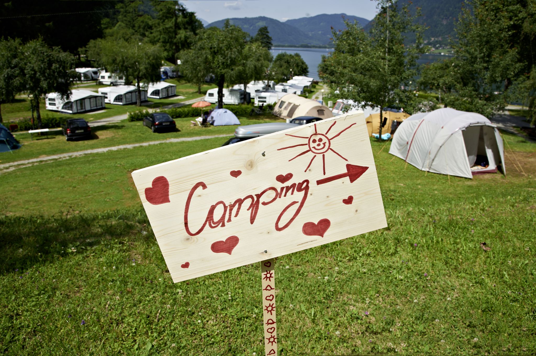 Camping in Villach, © Region Villach Tourismus, Ernst Peter Prokop