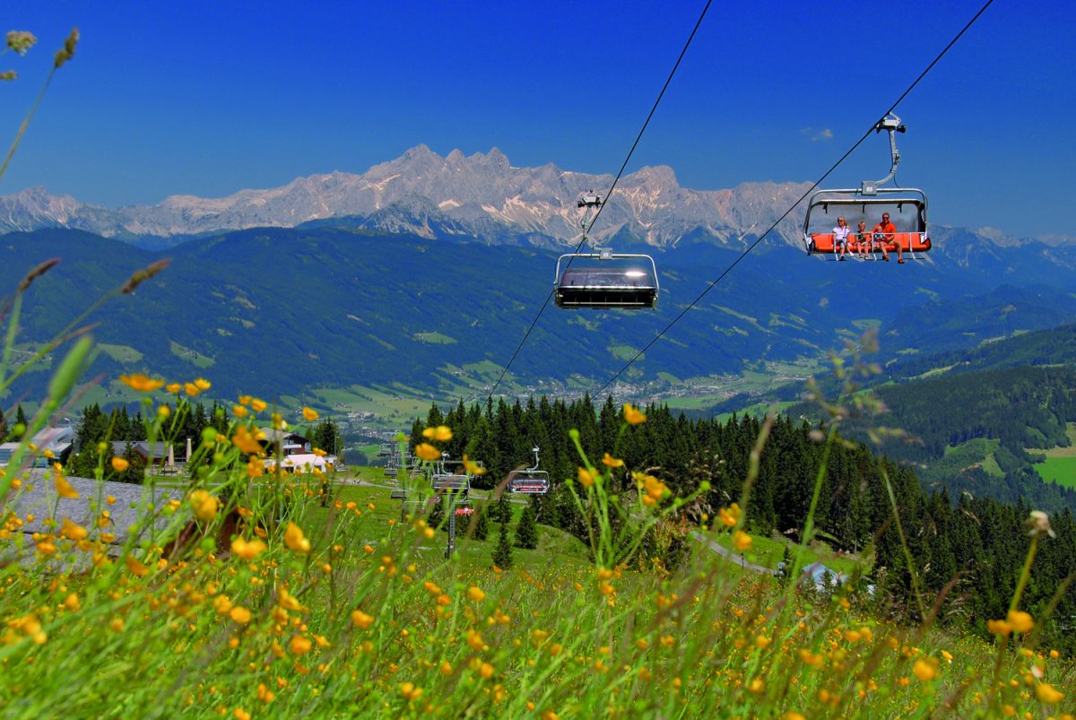 Sommerliftbetrieb Flachau, © Salzburger Sportwelt