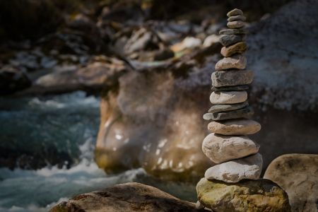 Steine und Wasser, Pixabay