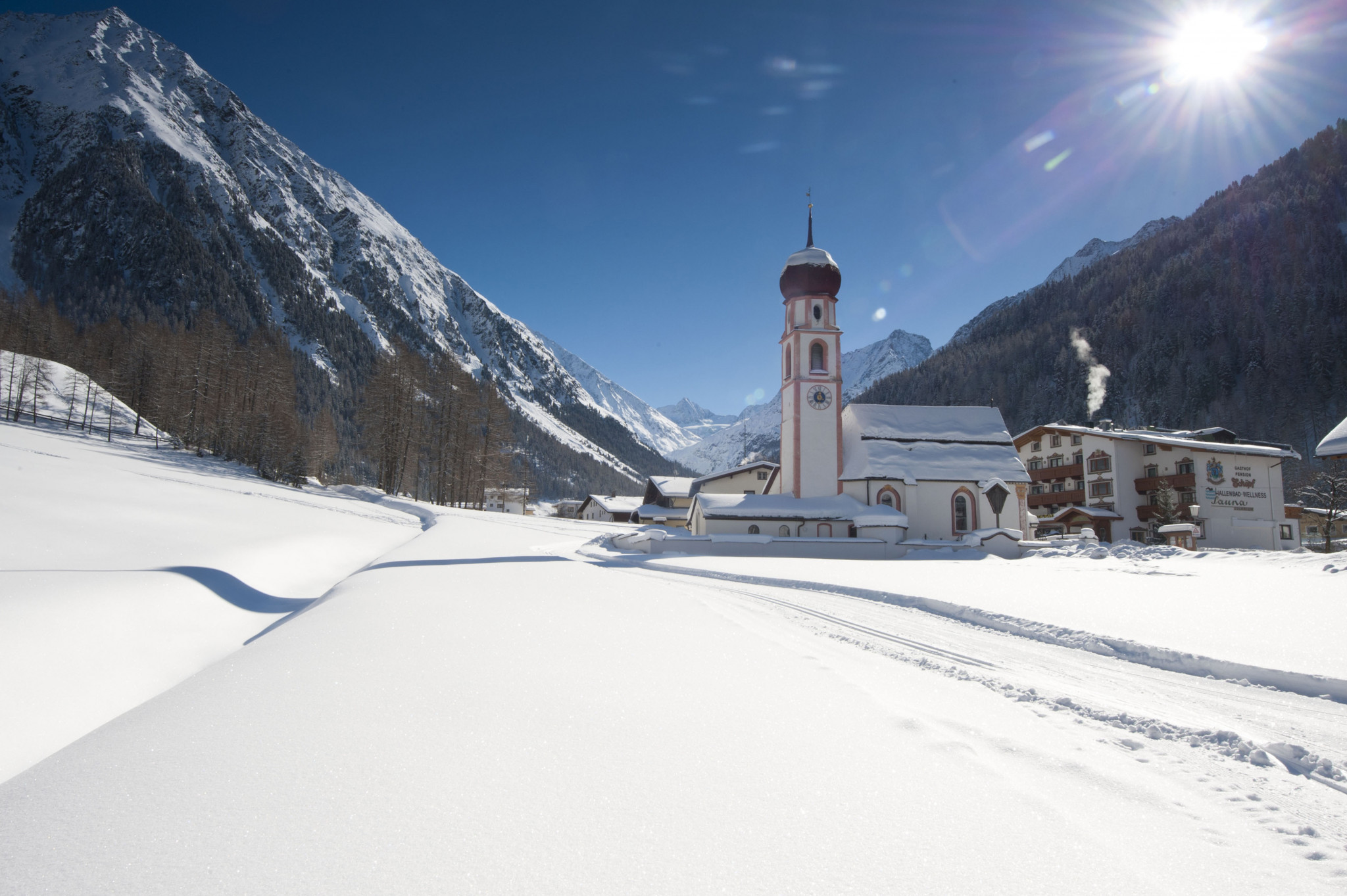 Gries_ortsaufnahme_winter © Ötztal Tourismus