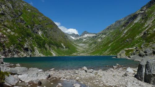 Weltreise_Südseefeeling_Bergsee_Dorfersee Nationalpark Hohe Tauern Osttirol © Nationalpark Hohe Tauern, Scheifele_Amelie