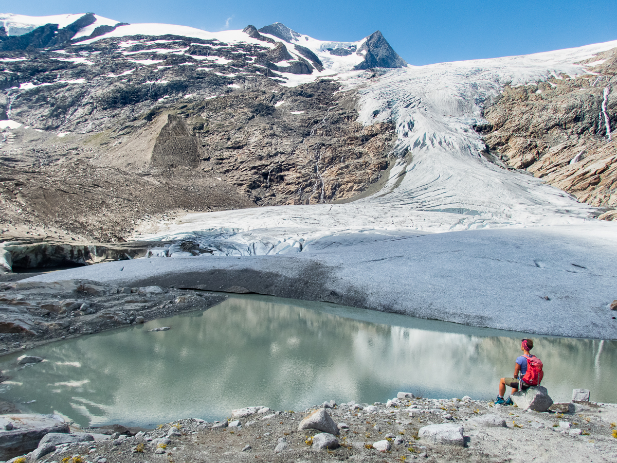 #4 Der beeindruckende Gletscher unterhalb des Großvenedigers