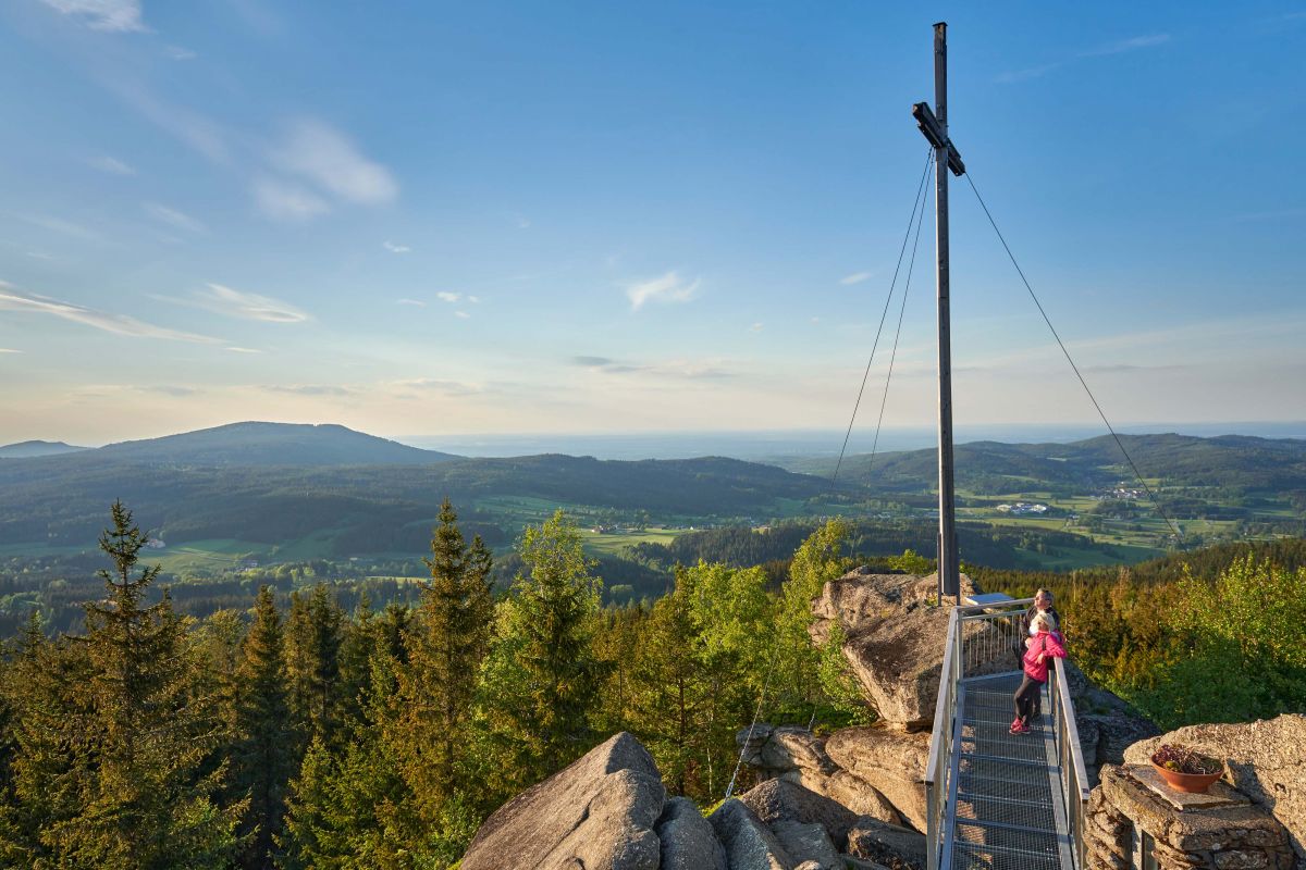 Nebelstein Gipfel © Gemeinde Moorbad Harbach, Reinhard Podolsky