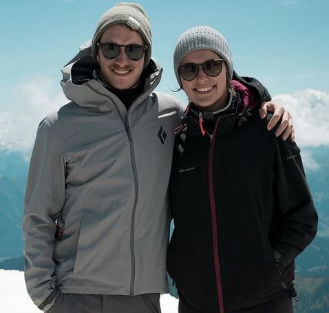 Moritz und Mirjam am Gipfel